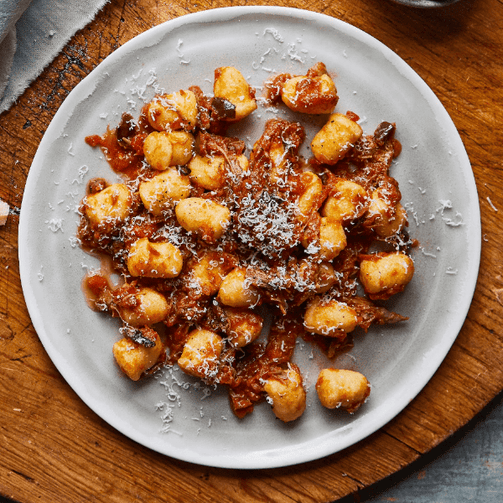 Pasta Evangelists Meal Gnocchi with a Venetian Duck Ragù (Gluten Free)