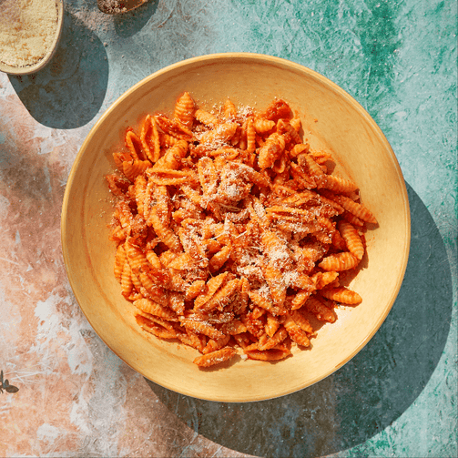 Pasta Evangelists Meal Malloreddus with Sausage Ragù & Pecorino Cream