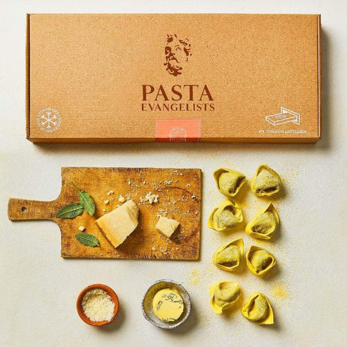 Pasta Evangelists Meal 'Nduja Sausage & Burrata Ravioli with a Sage Butter Sauce