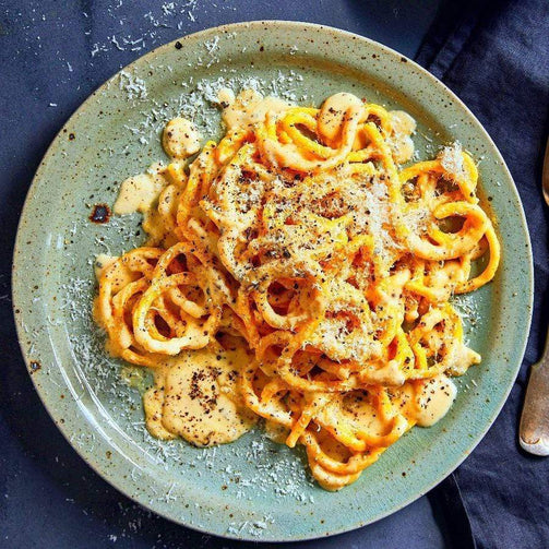 Pasta Evangelists Meal Rome's "Cacio e Pepe" Cheese Sauce with Pici