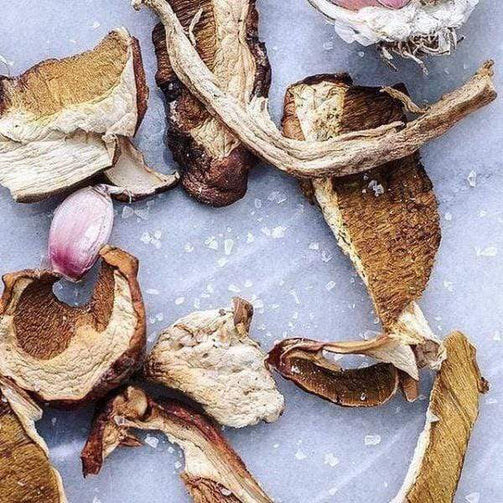 Pasta Evangelists Meal Wild Mushroom & Porcini Triangoli with Truffle Butter & Hazelnuts (Vegetarian)