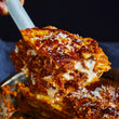 Spicy Chorizo & Beef Ragù Lasagne with a 12-Month-Aged Parmigiano Reggiano Crust