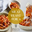 Meat Feast for 4 | 2x Malloreddus with Sausage Ragù | 2x Mafalde with Beef Shin Ragù | Charcuterie Gift