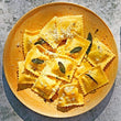 Amalfi Lemon & Mozzarella Ravioli with Sage Butter