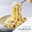 Pasta Evangelists Meal Bucatini alla Carbonara with Streaky Smoked Bacon & BBQ Bacon Crumb