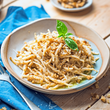 Trofie with Walnut Pesto from the Italian Riviera (Vegetarian)