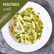 Pasta Evangelists Meal Summer Pea & Mint Ravioli with Wild Rocket Pesto (Vegan)